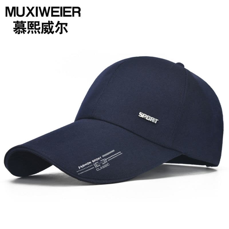 新款棒球帽子男女鸭舌帽新品韩版潮户外运动休闲防晒遮阳帽钓鱼帽图片