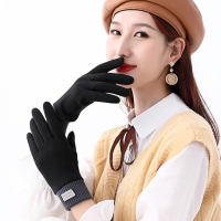 慕熙威尔手套女冬骑车韩版可爱学生触屏加绒保暖秋季户外骑行开车防寒棉手套