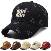 帽子男女款春夏季潮牌韩版刺绣棒球帽男生春秋防晒遮阳鸭舌帽学生