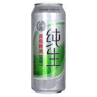 青岛啤酒(TSINGTAO)纯生8度500ml*12罐 整箱装 官方直营