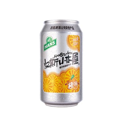 汉斯小木屋330*6橙味碳酸饮料罐饮(电商尊享)(赠品)