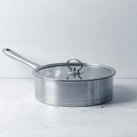 铂美思 美居煎锅26cm 玻璃盖平底锅不粘电磁炉通用炒菜锅牛排锅
