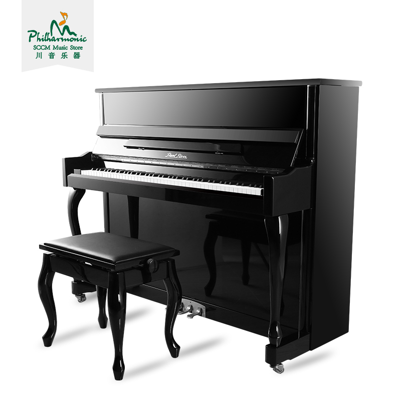 【川音乐器】珠江立式钢琴 PA121高度 实木音板 全新演奏教学钢琴