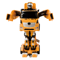 佳奇JIA QI TT679霸天搅 遥控变形汽车人 无线遥控车变形机器人 汽车玩具男孩礼物 可充电电池