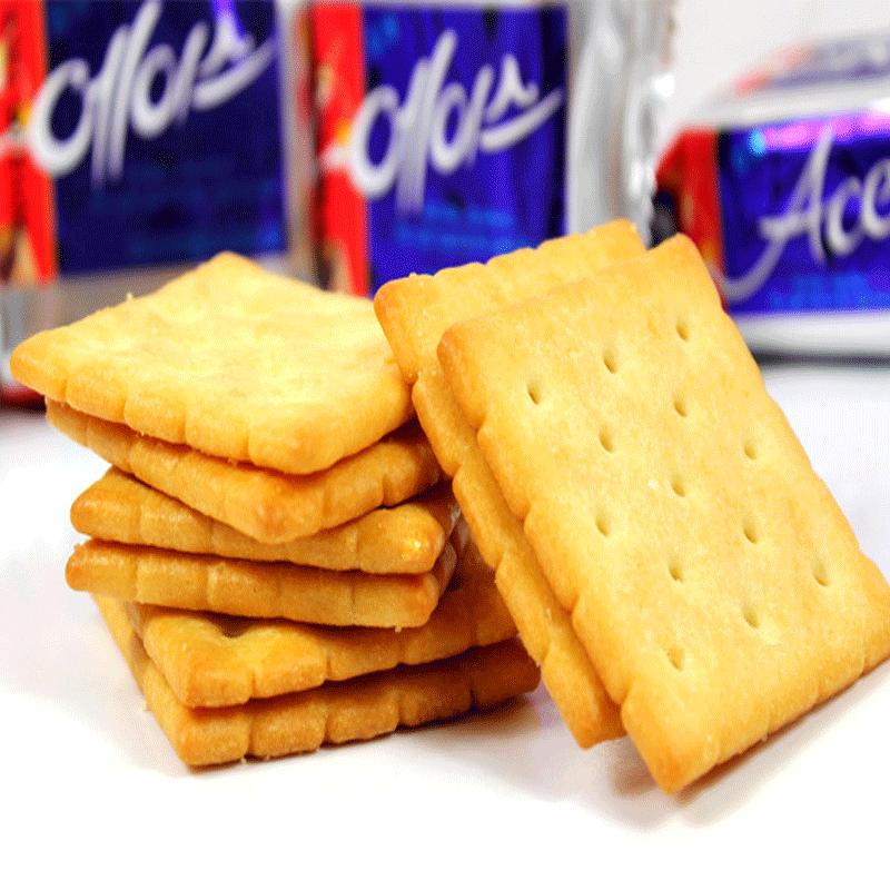 海太ace咸味饼干364克x2盒组合休闲饼干韩国进口办公室零嘴小吃饼干