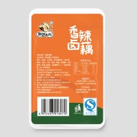 飘零大叔 香辣卤藕500g 湖北特产麻辣卤味藕片即食素食莲藕零食小吃好吃的卤味食品