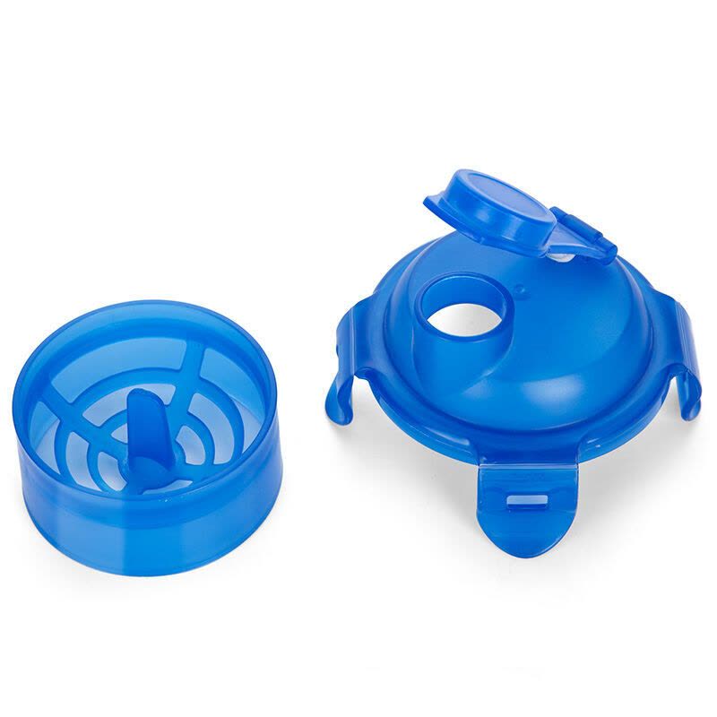 乐扣乐扣（lock&lock）便携运动水壶塑料水杯户外旅行防漏学生随手塑料水杯子 蓝色401-500ml图片