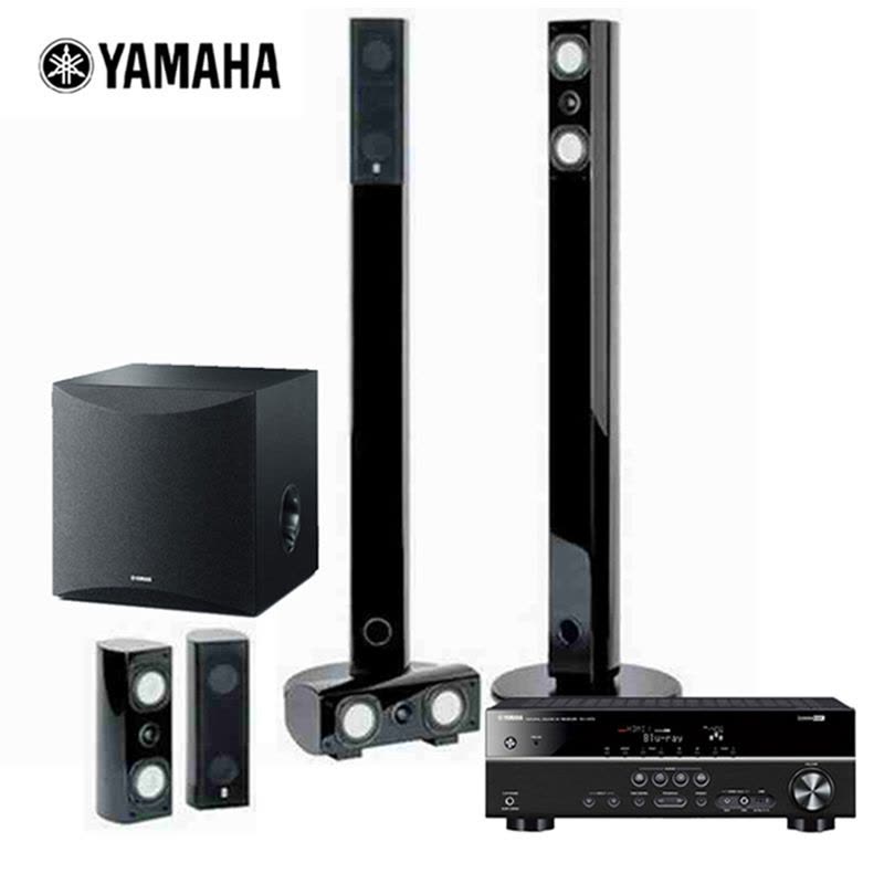 Yamaha/雅马哈 NS-AP7800+RX-V377+NS-SW050六件套家庭影院 音箱套装低音炮图片