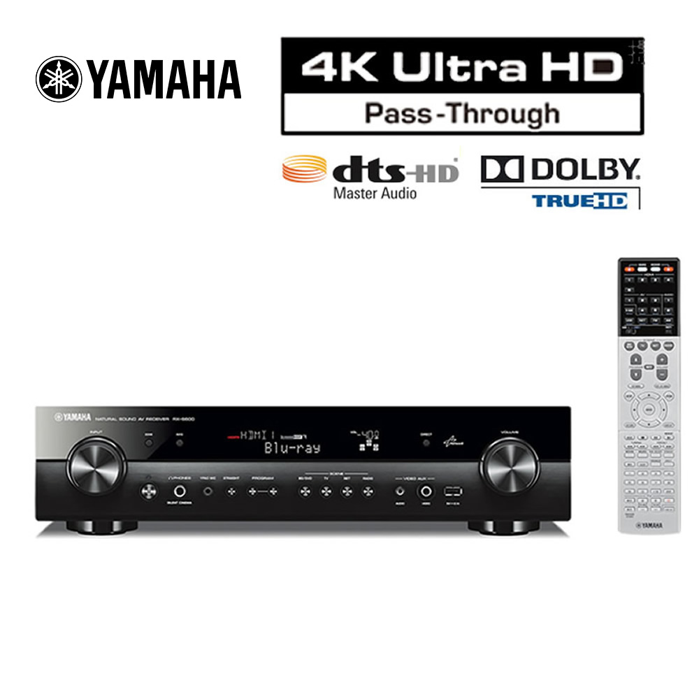 Yamaha/雅马哈 RX-S600 功放机 5.1音响家庭影院大功率av功放新品