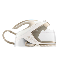 飞利浦(Philips) 智能增压式电熨斗挂烫机GC8750/68陶瓷顺滑底板平铺加垂直熨烫3-5挡电子调温支持自动断电