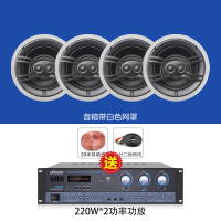 Yamaha/雅马哈 NS-IW280C 吸顶喇叭家用天花吊顶音响功放套装背景音乐嵌入式同轴定阻音箱