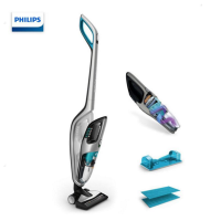 飞利浦(Philips) 手持立式无线FC6407/81吸尘器除螨功能家用扫地湿拖一体机充电式持久电力吸尘器