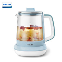 飞利浦(Philips) 养生壶 电水壶玻璃加厚电热水壶 多功能泡花茶壶煮茶器 HD9361/10一体机烧水壶 1.5L
