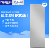 Panasonic/松下 NR-B30WG1-XS 301L双门冰箱无霜钢化玻璃面板