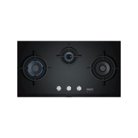 博世 PPD93M31MP 嵌入式三眼天然气燃气灶 带电源插头 全国通用(上海除外)