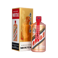 茅台(MOUTAI)颜色系列 玫瑰金色 酱香型白酒 53度 500ml 单瓶装