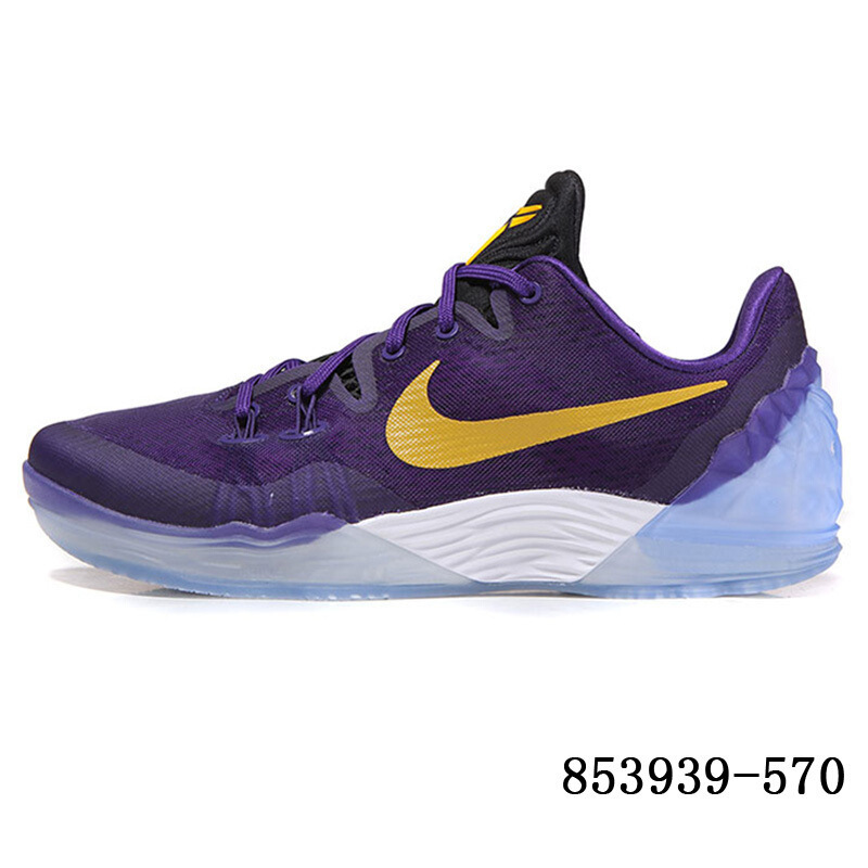 nike耐克男鞋冬新款kobe科比毒液5场外战靴运动篮球鞋853939-570