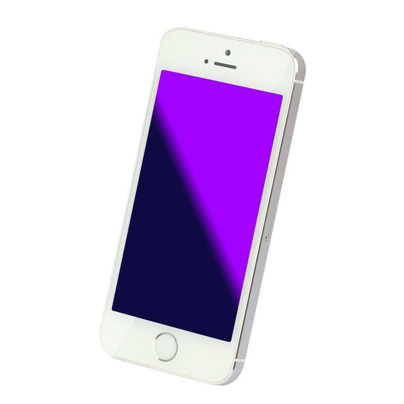 iphone5S抗蓝光钢化膜 护眼玻璃膜 苹果5S钢化膜SE高清抗蓝光5C手机贴膜 iphone5钢化膜 手机贴膜图片