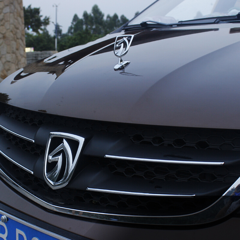 金免贝贝jintubeib拉运宝骏730560630立标马头标引擎盖车标宝骏改装