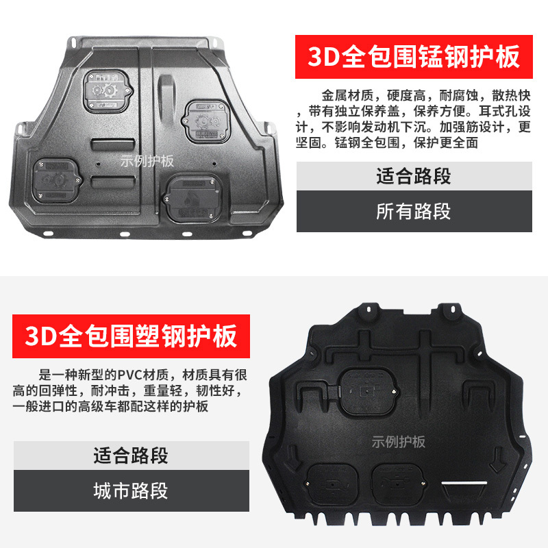金免贝贝jintubeib北京现代朗动发动机下护板锰钢改装专用配件17款