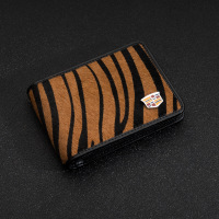 金免贝贝jintubeib凯迪拉克真皮驾驶证包斑马纹真皮行驶证本马毛真皮多窗口卡包男女