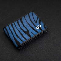 金免贝贝jintubeib英菲尼迪专用 汽车驾驶证皮夹真皮斑马纹驾驶证本多窗口行驶证套