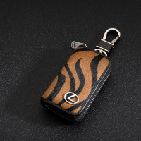 金免贝贝jintubeib雷克萨斯IS CT ES300H ES250 RX200T NX200t凌志斑马纹真皮钥匙