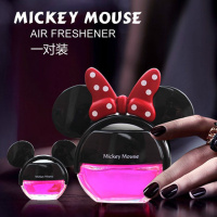 金免贝贝jintubeib汽车香水 车用车载香水 卡通可爱 出风口香水 汽车饰品装饰 对装