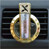 金免贝贝jintubeib镶钻车用风口香水座 汽车香水 空调出风口车载香水 车内用品