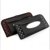 金免贝贝jintubeib韩国红酒系列 汽车CD夹双层遮阳板套+纸巾包 三合一 汽车用品内饰