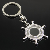 金免贝贝jintubeib厂家现货批发方向盘钥匙扣 金属船驼钥匙扣 创意汽车配件钥匙扣