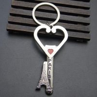 金免贝贝jintubeib批发金属巴黎埃菲尔铁塔开瓶器 旅游纪念小礼品 开瓶器钥匙扣定制