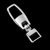 金免贝贝jintubeib男士汽车金属锌合金钥匙扣马蹄扣可旋转汽车钥匙专用钥匙扣刻车标