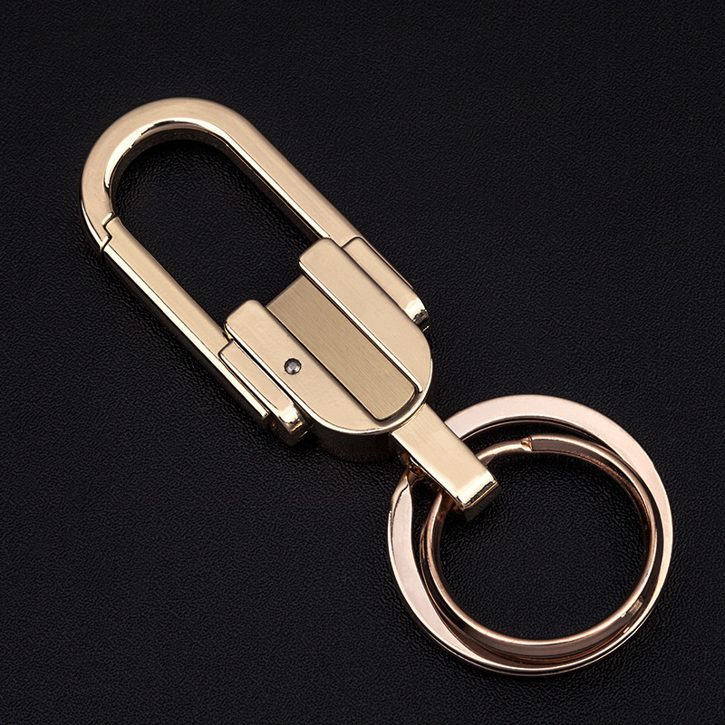 金免贝贝jintubeib百诚honest金属情侣钥匙扣男士简约商务汽车钥匙链