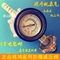 洋子(YangZi)铭鸿防爆液化气减压阀安全煤气瓶调压阀煤气罐阀门压力带表送垫圈