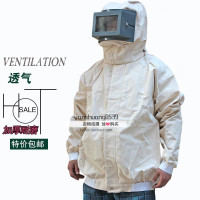 洋子(YangZi)喷砂衣 打砂服帆布加厚油漆服分体打沙喷沙工作服打磨耐磨服包邮