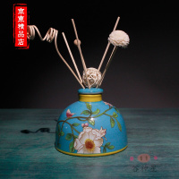 洋子(YangZi)(LANMiu)卫生间用品用具陶瓷卫浴六件套创意浴室酒店高端中式口杯洗漱套装