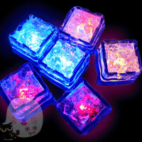 洋子(YangZi) 装七彩水晶灯 刺身灯 魔幻水晶灯 刺身用品.酒店用品