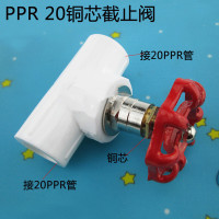洋子（YangZi） PPR配件 球阀PPR阀门截止阀 水管开关 PPR管件接头 升降阀 PPR管件 20铜芯截止阀