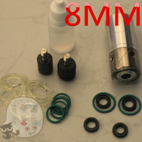 洋子(YangZi)五金五金工业机械床液压管道水管活动接头内8mm9mm钛合金油封过桥O圈