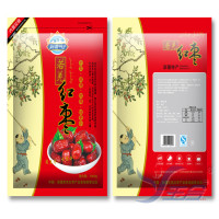 洋子（YangZi）新疆红枣包装袋子批发若羌灰枣大枣自封袋加厚干果500g1000克