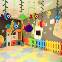 洋子(YangZi)幼儿园装饰品教室走廊环境布置吊饰游泳馆儿童乐园商场卡通鱼挂饰