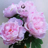 洋子(YangZi)仿真牡丹花芍药百合花供佛用品莲花寺庙佛堂装饰荷花假花佛台莲花