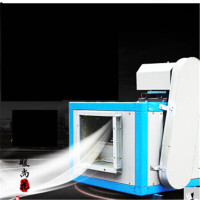 洋子(YangZi)箱式离心风机厨房排油烟管道通风机5.5KW/7.5/2.2/380V风柜式静音22-1