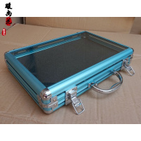 洋子（YangZi）全透明亚克力铝合金箱五金工具箱器材箱仪器箱收纳箱展示箱手提箱