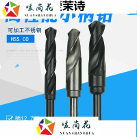 洋子（YangZi）ZG含钴加硬不锈钢用小柄钻头1/2柄直钻麻花钻模具钢用缩柄钻