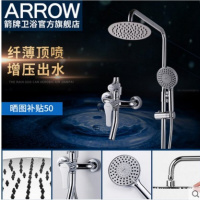 洋子(YangZi)全铜毛巾架套装卫生间浴巾架浴室双层置物架壁挂浴室五金挂件