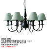 洋子(YangZi)美式欧式乡村田园复古吊灯客厅卧室书房餐厅简约现代时尚铁艺吊灯