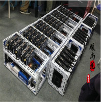 洋子(YangZi)矿机架挖矿机架子设备散热架以太坊多显卡4-6固定机矿架支架特惠促销70*35*35=单