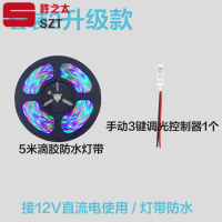 洋子(YangZi)3528彩色LED灯带12v遥控变色灯条跑马流水KTV户外七彩闪光霓虹灯[套装2升级款]其它其它